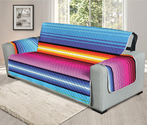 Cinco De Mayo Mexican Stripe Print Oversized Sofa Protector