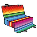 Cinco De Mayo Mexican Stripe Print Pet Car Back Seat Cover
