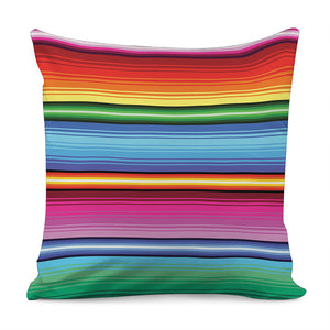 Cinco De Mayo Mexican Stripe Print Pillow Cover