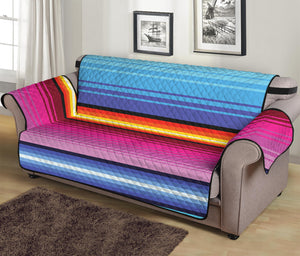 Cinco De Mayo Mexican Stripe Print Sofa Protector