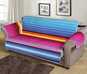 Cinco De Mayo Mexican Stripe Print Sofa Protector