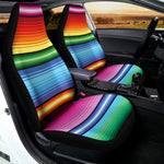 Cinco De Mayo Mexican Stripe Print Universal Fit Car Seat Covers