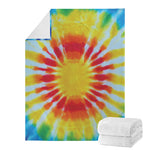 Circle Tie Dye Print Blanket