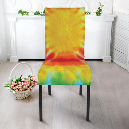 Circle Tie Dye Print Dining Chair Slipcover