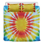 Circle Tie Dye Print Duvet Cover Bedding Set