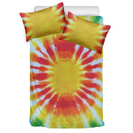 Circle Tie Dye Print Duvet Cover Bedding Set