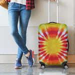 Circle Tie Dye Print Luggage Cover