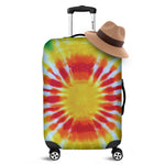 Circle Tie Dye Print Luggage Cover