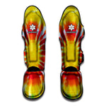 Circle Tie Dye Print Muay Thai Shin Guard