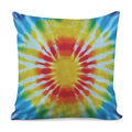 Circle Tie Dye Print Pillow Cover