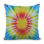 Circle Tie Dye Print Pillow Cover