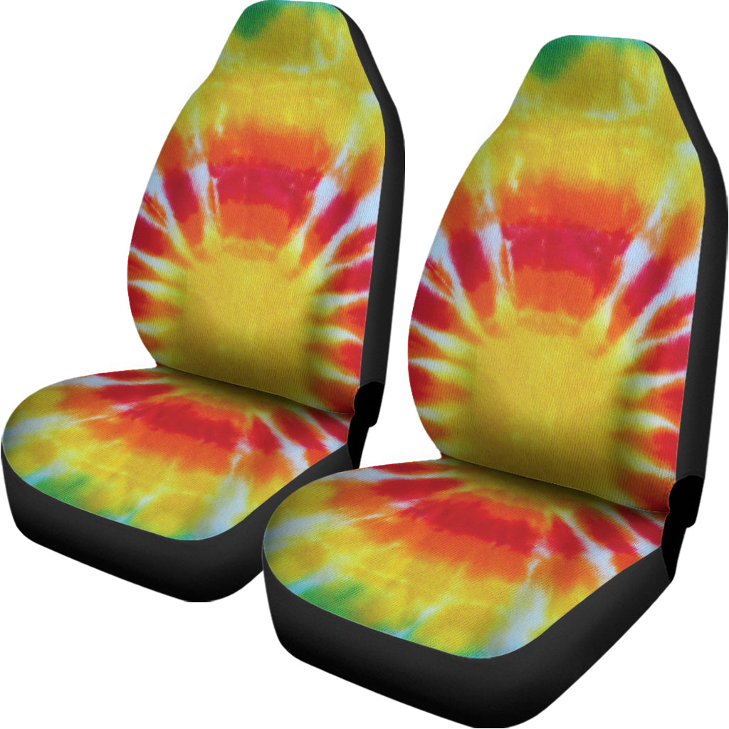 Circle Tie Dye Print Universal Fit Car Seat Covers