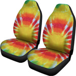 Circle Tie Dye Print Universal Fit Car Seat Covers
