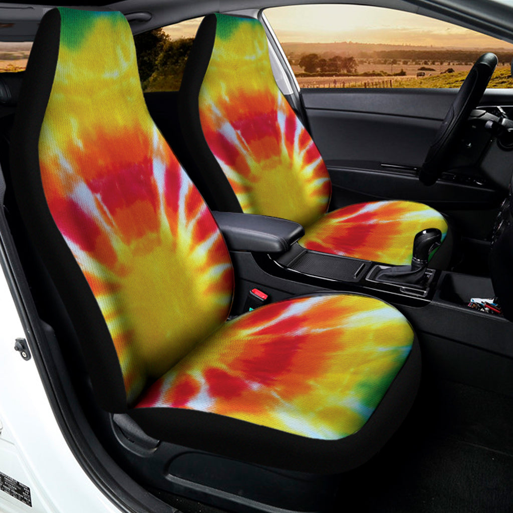 Circle Tie Dye Print Universal Fit Car Seat Covers