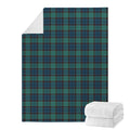 Clan Campbell Tartan Pattern Print Blanket