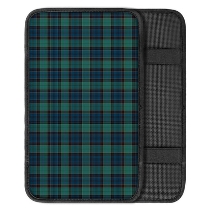 Clan Campbell Tartan Pattern Print Car Center Console Cover