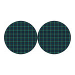 Clan Campbell Tartan Pattern Print Car Coasters