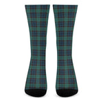 Clan Campbell Tartan Pattern Print Crew Socks