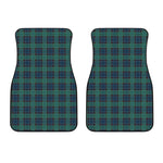 Clan Campbell Tartan Pattern Print Front Car Floor Mats
