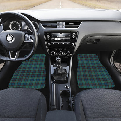 Clan Campbell Tartan Pattern Print Front Car Floor Mats