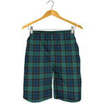 Clan Campbell Tartan Pattern Print Men's Shorts