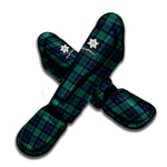 Clan Campbell Tartan Pattern Print Muay Thai Shin Guard