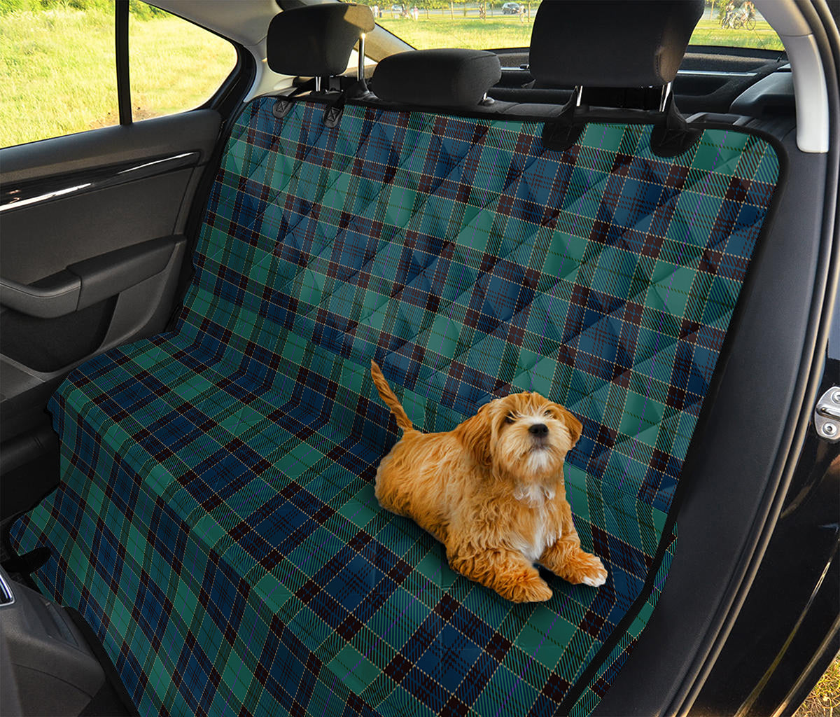 Clan Campbell Tartan Pattern Print Pet Car Back Seat Cover
