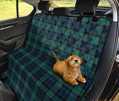 Clan Campbell Tartan Pattern Print Pet Car Back Seat Cover