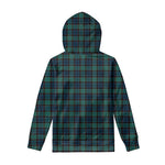 Clan Campbell Tartan Pattern Print Pullover Hoodie