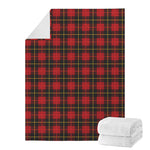 Clan Macqueen Tartan Pattern Print Blanket