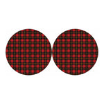Clan Macqueen Tartan Pattern Print Car Coasters
