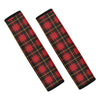 Clan Macqueen Tartan Pattern Print Car Seat Belt Covers