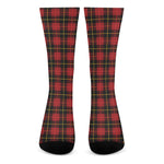 Clan Macqueen Tartan Pattern Print Crew Socks