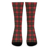 Clan Macqueen Tartan Pattern Print Crew Socks