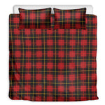 Clan Macqueen Tartan Pattern Print Duvet Cover Bedding Set