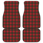Clan Macqueen Tartan Pattern Print Front and Back Car Floor Mats