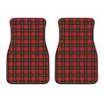 Clan Macqueen Tartan Pattern Print Front Car Floor Mats
