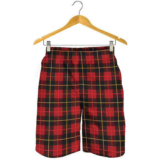 Clan Macqueen Tartan Pattern Print Men's Shorts