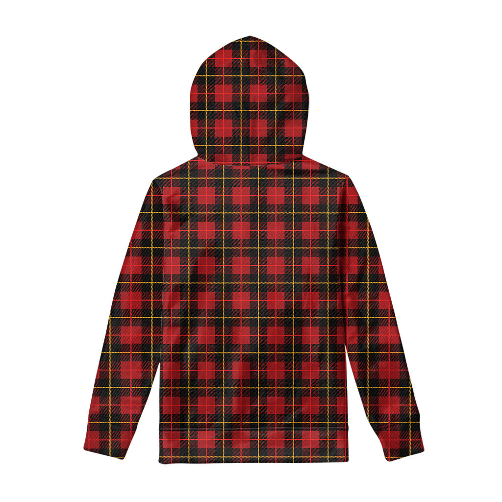 Clan Macqueen Tartan Pattern Print Pullover Hoodie