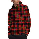 Clan Macqueen Tartan Pattern Print Pullover Hoodie