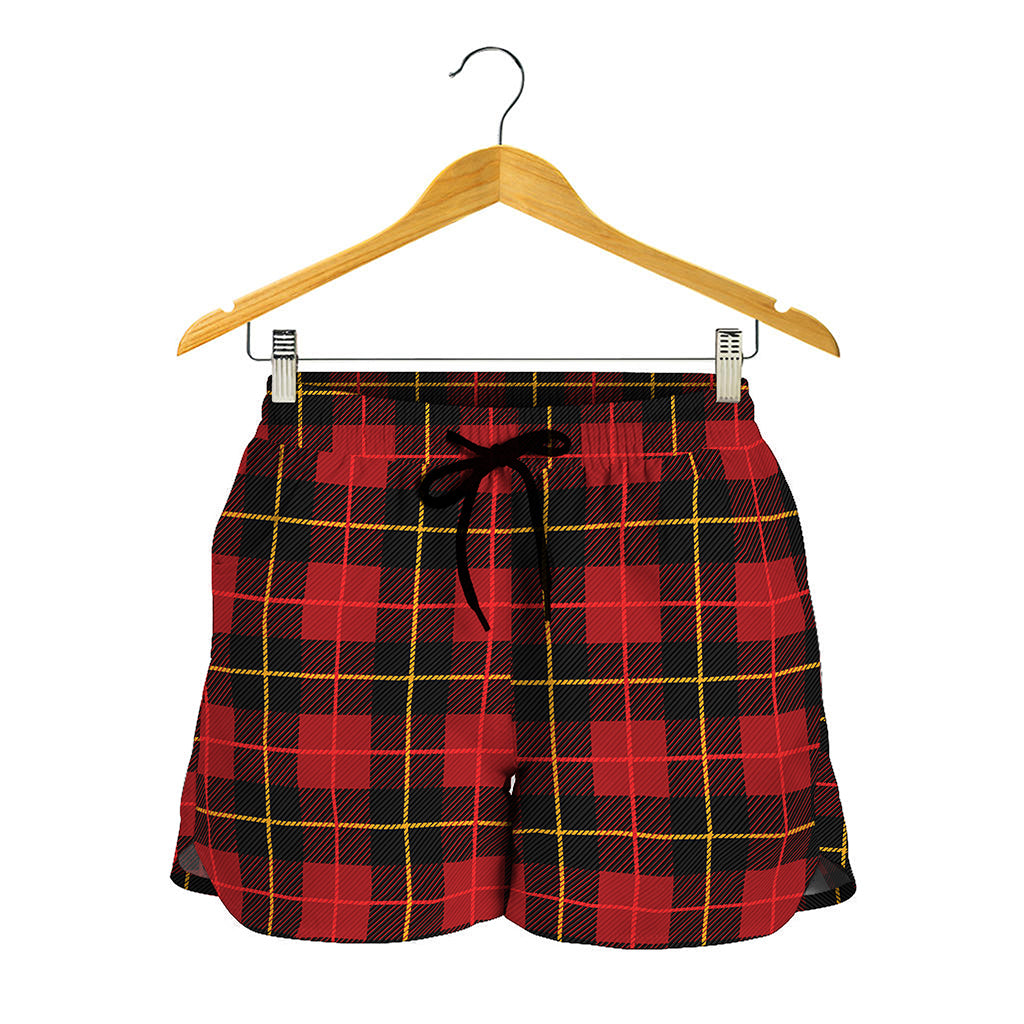 Clan Macqueen Tartan Pattern Print Women's Shorts