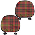 Clan Wallace Scottish Tartan Print Car Headrest Covers