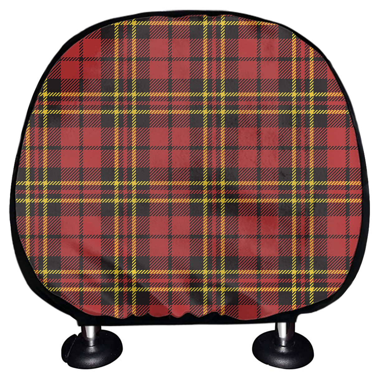 Clan Wallace Scottish Tartan Print Car Headrest Covers
