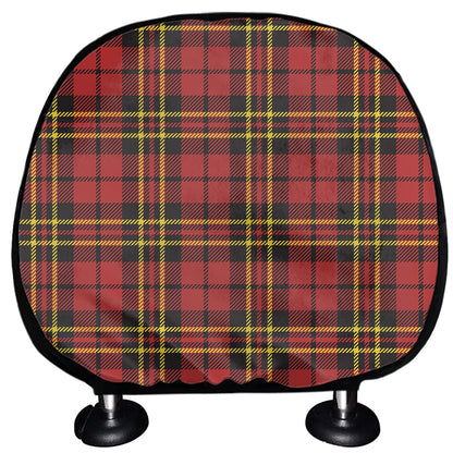 Clan Wallace Scottish Tartan Print Car Headrest Covers