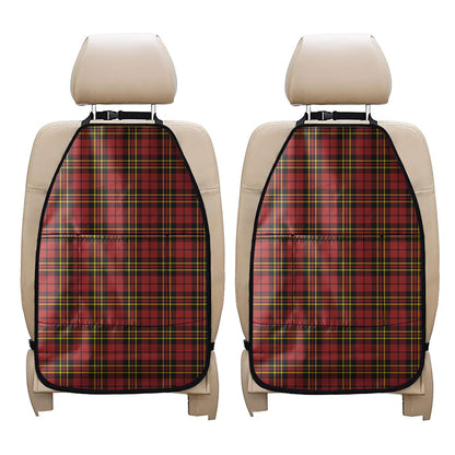 Clan Wallace Scottish Tartan Print Car Seat Organizers