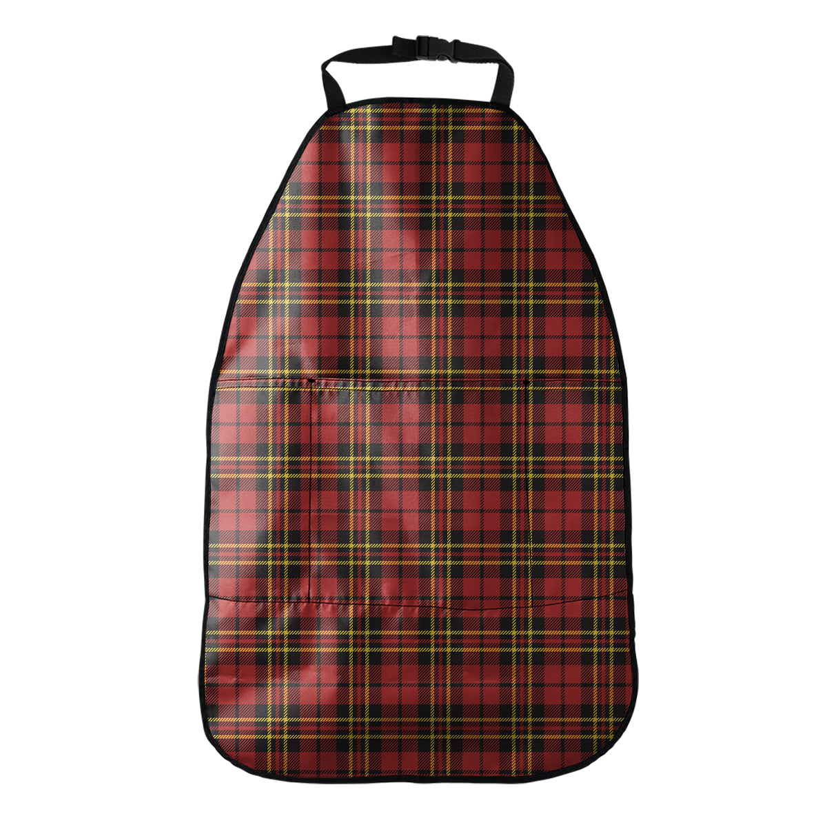 Clan Wallace Scottish Tartan Print Car Seat Organizers