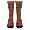 Clan Wallace Scottish Tartan Print Crew Socks