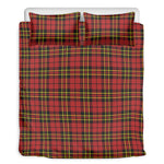 Clan Wallace Scottish Tartan Print Duvet Cover Bedding Set