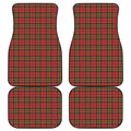 Clan Wallace Scottish Tartan Print Front and Back Car Floor Mats