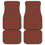 Clan Wallace Scottish Tartan Print Front and Back Car Floor Mats